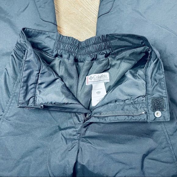 COLUMBIA Vertex Youth Black Snow Pants Ski Snowboard Size 10-12 - Picture 3 of 10